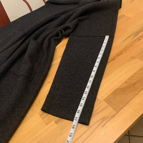 Eileen Fisher 100% wool black or dark grey size XL/TG - Picture 13 of 14